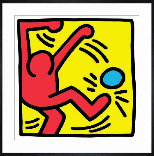 凯斯哈林的抽象艺术