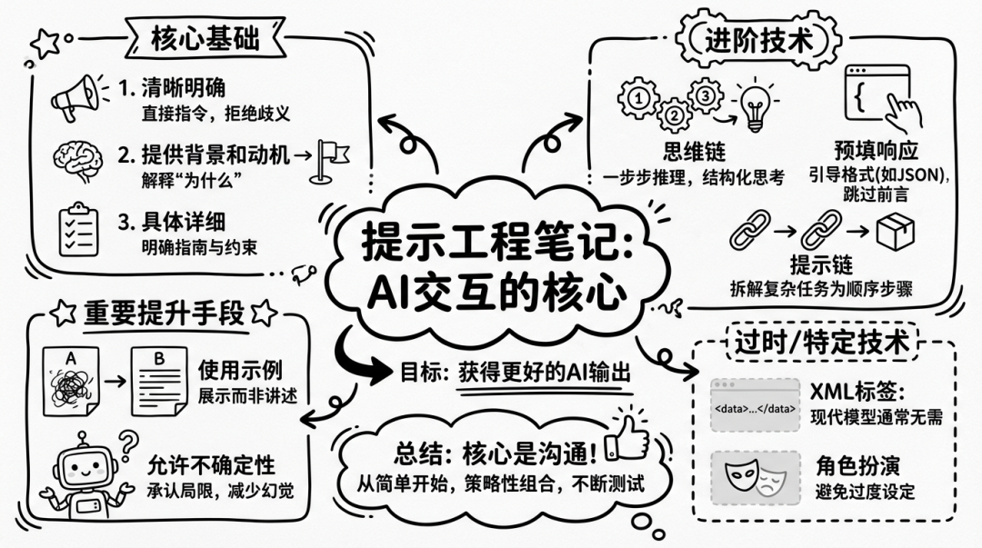 涂鸦笔记风格信息图