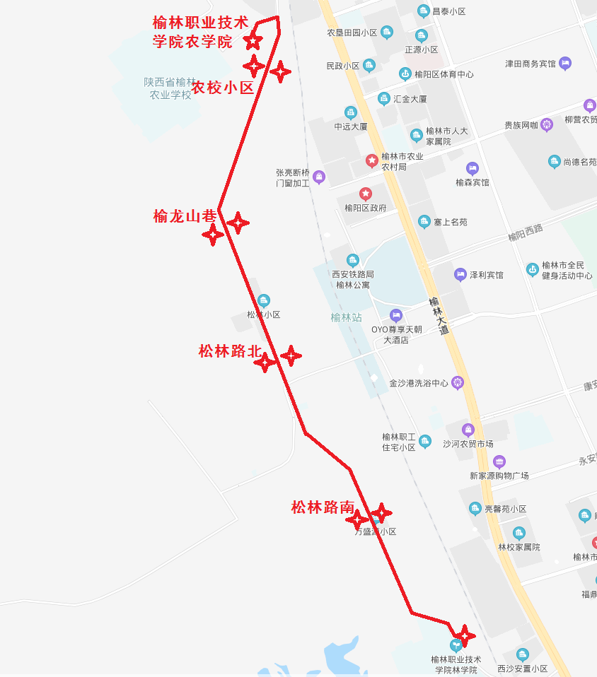 103路公交線路調整規劃圖(延伸段站點設置)14路延伸調整方案(徵求