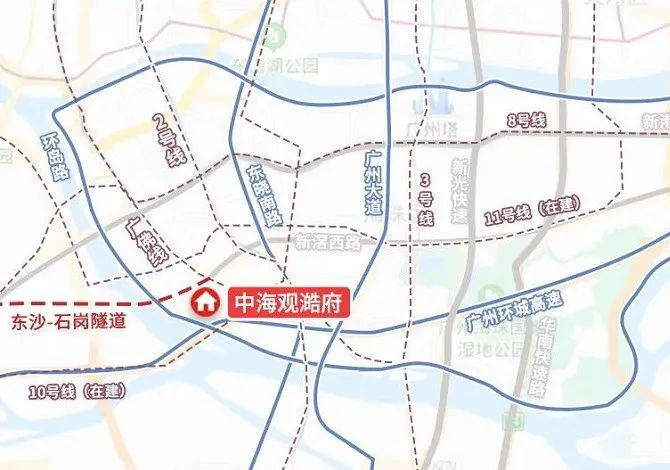 海珠中海观澔府主力总价段为650-1000万