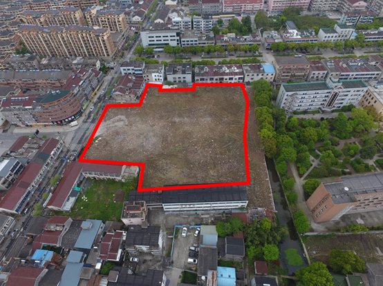 桐乡河山镇桐土储202113号地块成功出让成交楼面价3703元㎡