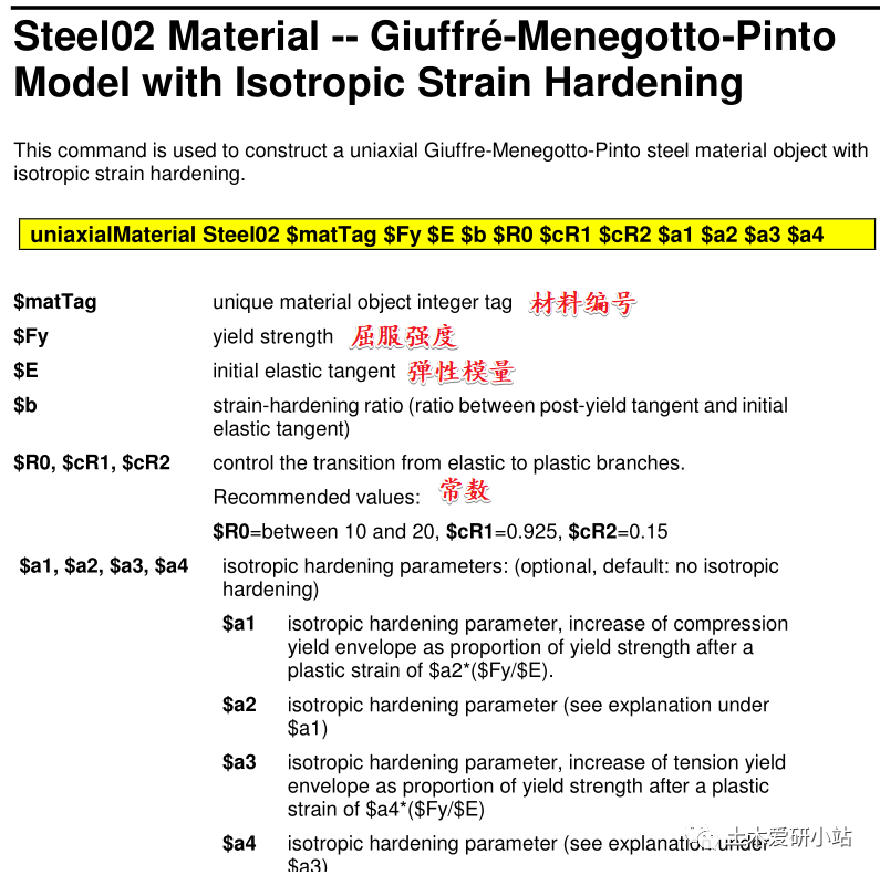 Opensees实例3—预应力筋的设置的图1