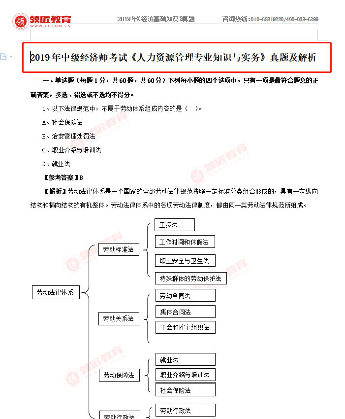 点击领取 中经备考资料 近4年中级经济师真题 答案 考题大纲 教材对照表 思维导图 全网搜