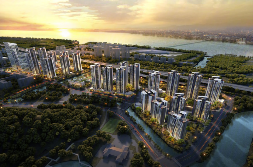 中国铁建海语熙岸(湖景小区 大型商超)