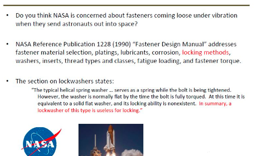 【专业知识】弹簧垫圈究竟能不能防松?结论是:一无是处的图3