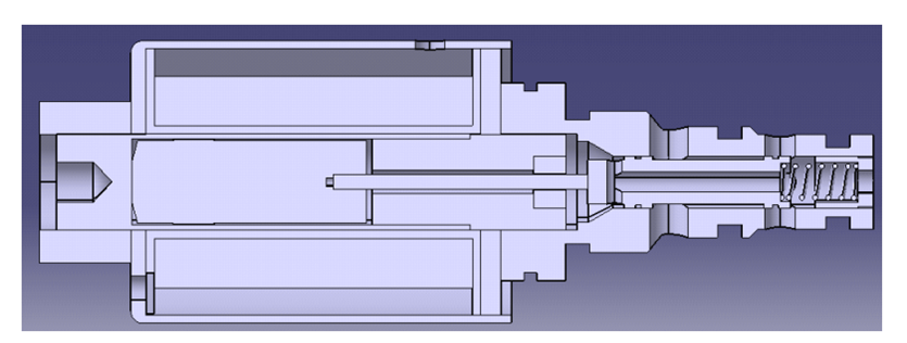 电磁阀“电磁-温度-流体-应力”多物理域耦合仿真分析的图1