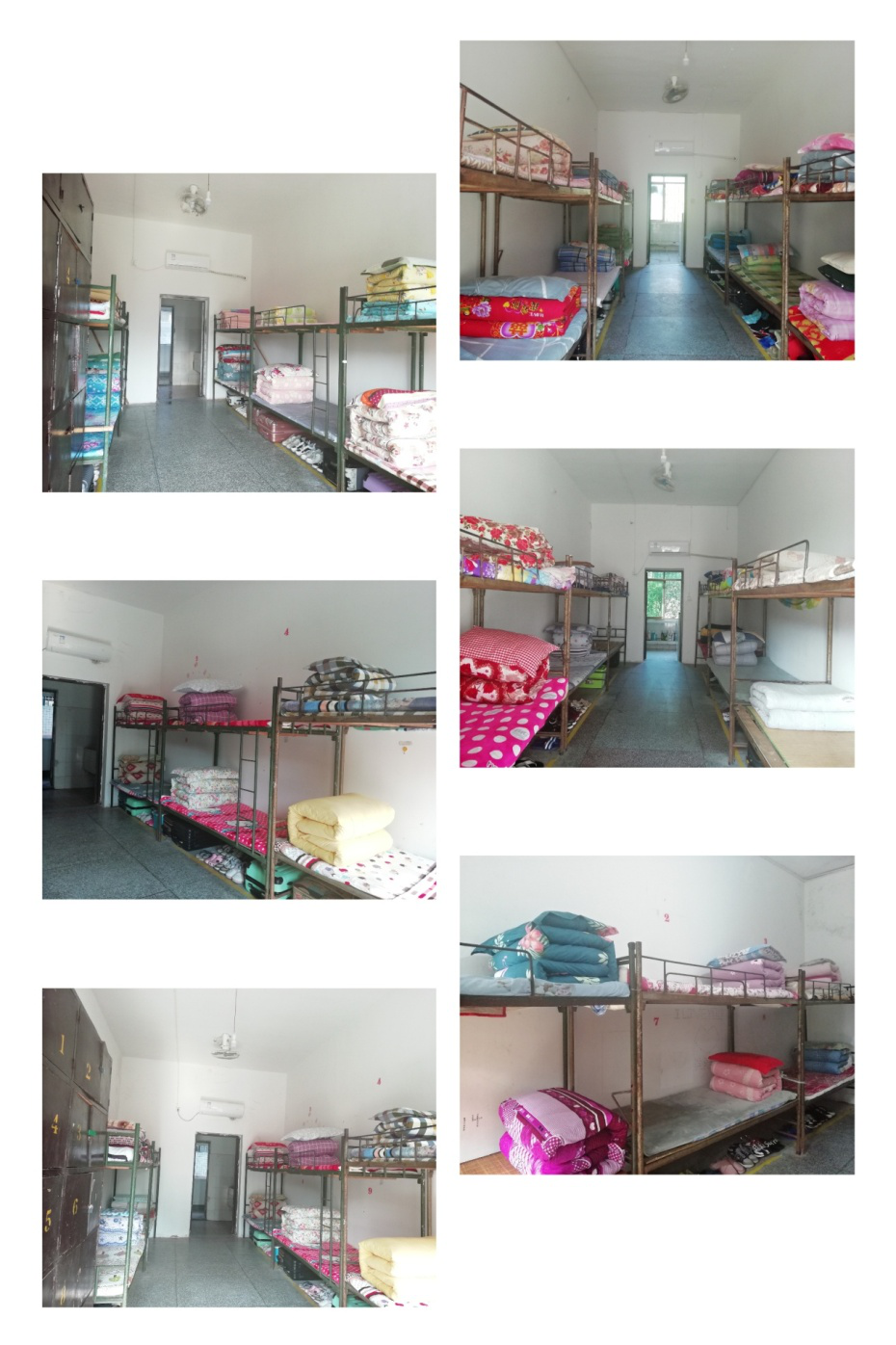 在严格的检查考核中云帆阁,好风轩,青云楼三栋宿舍楼中共有8间寝室脱