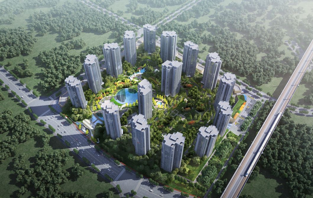 内江城南新区城市城势崛起