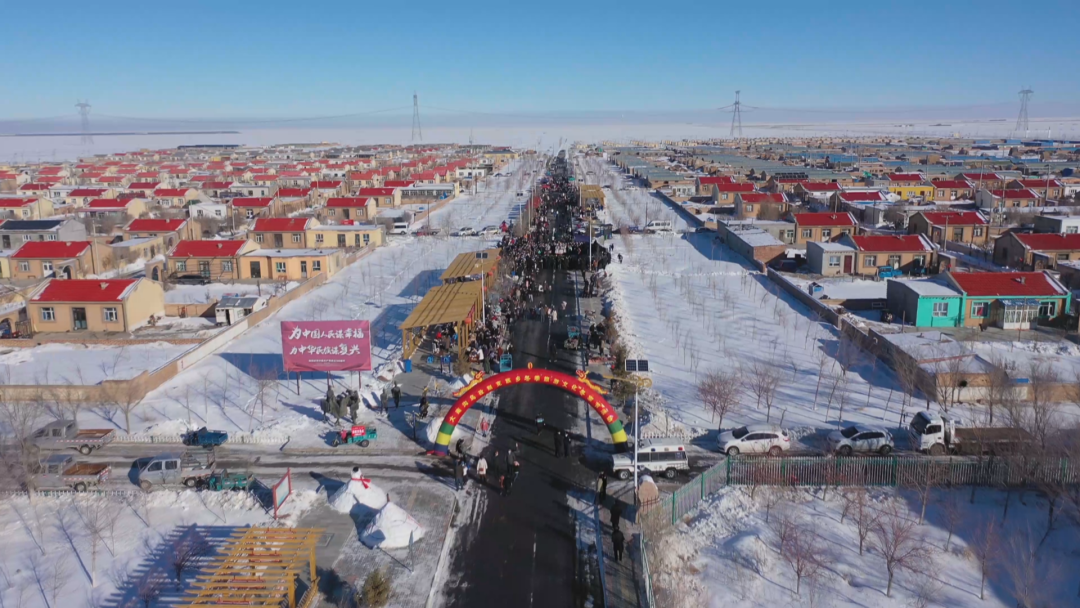 新疆木垒县大南沟乌孜别克族乡举行冬季旅游文化第一届冬宰节