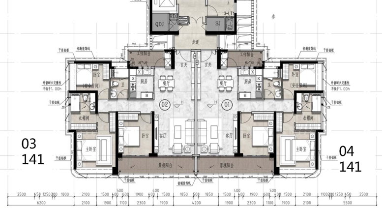 广州幸福湾建面约233-504㎡，需验资500-1000万