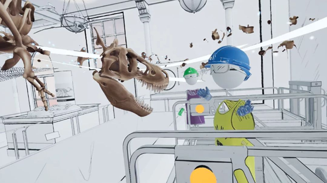 VR技术| 体验沉浸式虚拟现实的霸王龙