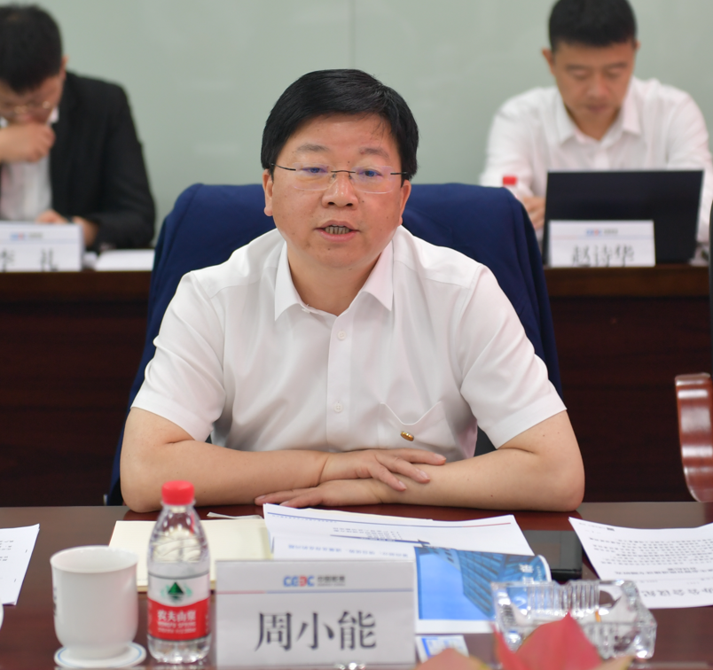 周小能到深圳调研中国能建装配式产业工作开展情况
