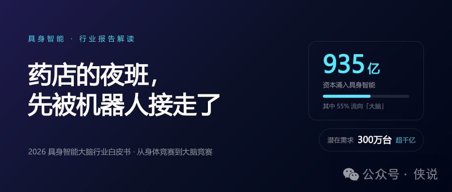 药店的夜班，先被机器人接走了