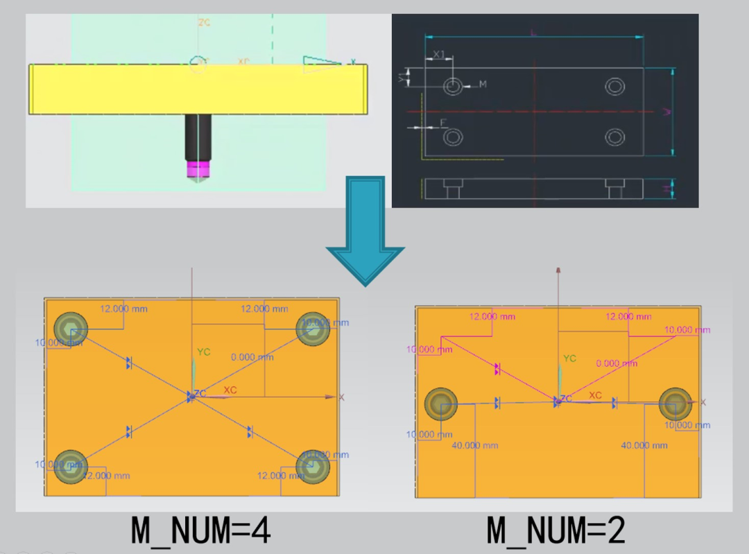 干货分享|模具标准件承压板参数化设计的图5
