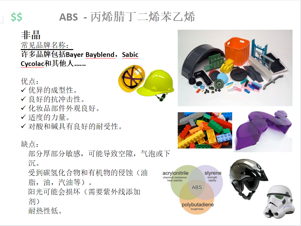 史上最全最廣的塑膠材料和工藝知識大贈送的圖5