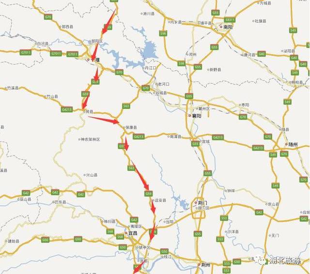 自驾沿着"g59呼北高速"看尽沿途绝美风光_长江云 - 湖北网络广播电视