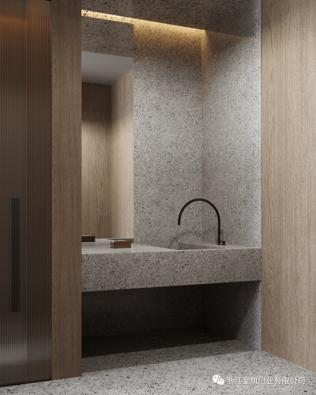 金旗整装 | 高端定制木饰面，传递优雅