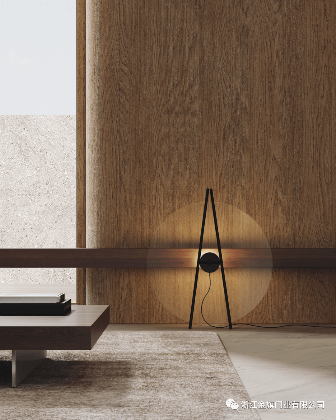 金旗整装 | 高端定制木饰面，传递优雅