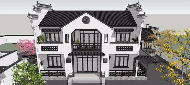 欣赏不同建筑风格的轻钢别墅