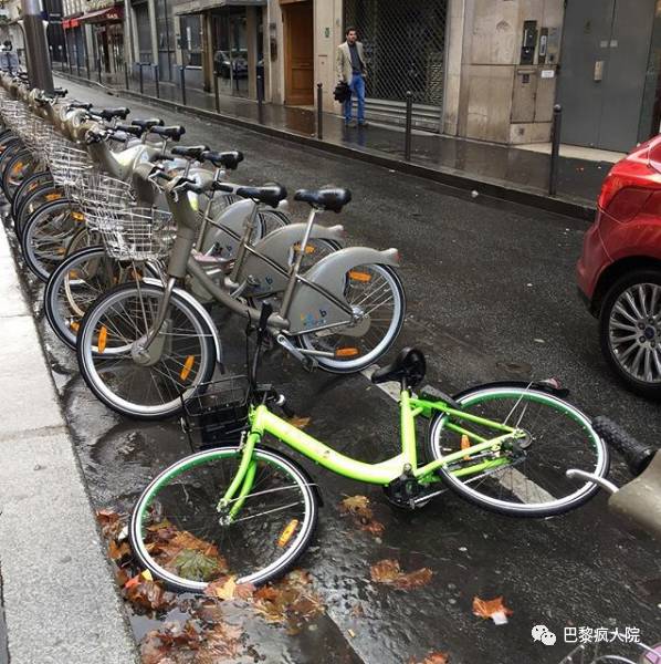 , 巴黎共享单车投入使用一个月后&#8230;同一个世界，同一个结局, My Crazy Paris