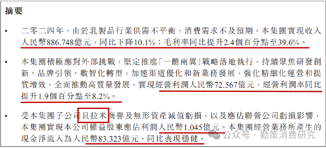 蒙牛资产减值与财务优化