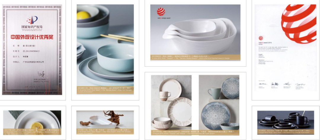 红花餐具18件套,松发瓷器荣誉出品,专为国家级会议提供国宴用瓷和礼品瓷!骄傲的使用“当代官窑”吃饭,让你的家更显档次 红花餐具18件套,松发瓷器荣誉出品,专为国家级会议提供国宴用瓷和礼品瓷!骄傲的使用“当代官窑”吃饭,让你的家更显档次