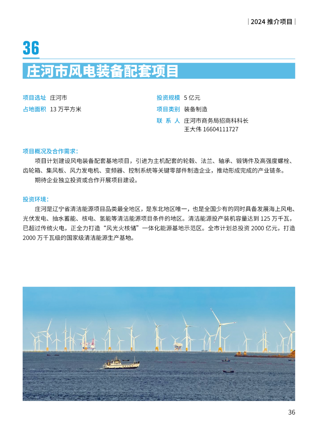 2024大连市招商推介项目册（第一批）(图39)