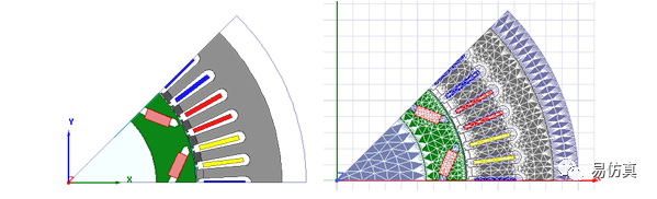 电机振动噪声建模分析：ANSYS电机振动噪声分析的图5