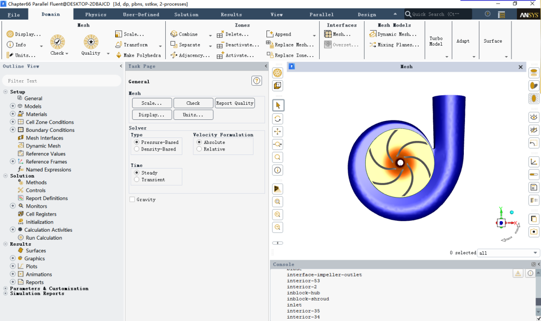 六十六、Fluent离心泵旋转流场模拟的图5
