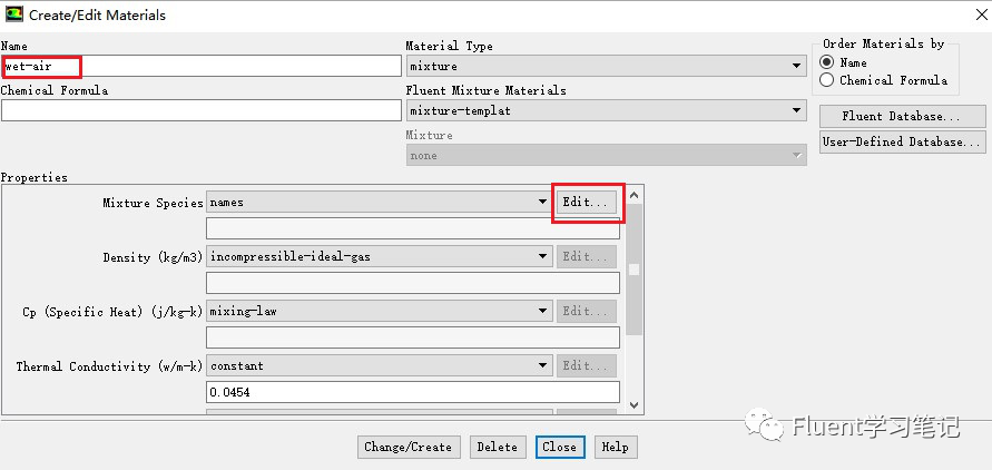 十五、Fluent湿空气模拟-组分输运模型的图6