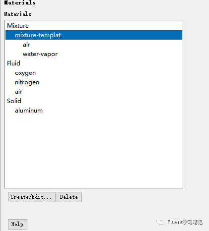 十五、Fluent湿空气模拟-组分输运模型的图5