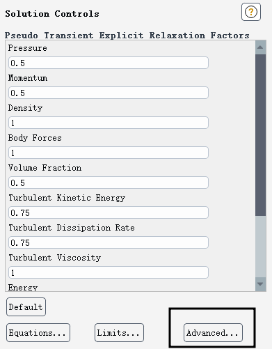 四十三、Fluent增强收敛性-伪瞬态计算的图4