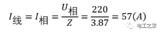 90KW的电机，星三角降压启动到底应该配多大的线？的图8