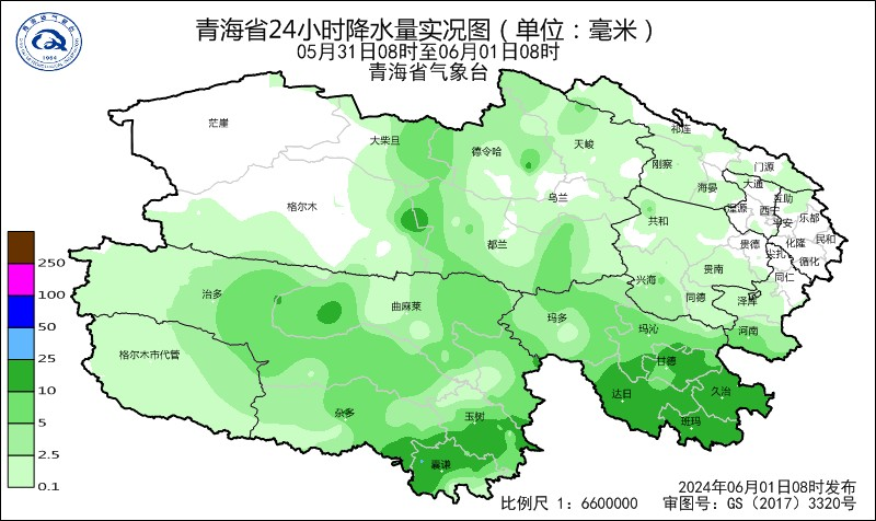 2024年06月02日 玉树天气