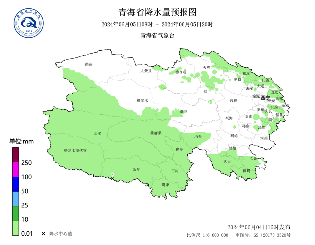 2024年06月05日 海西天气