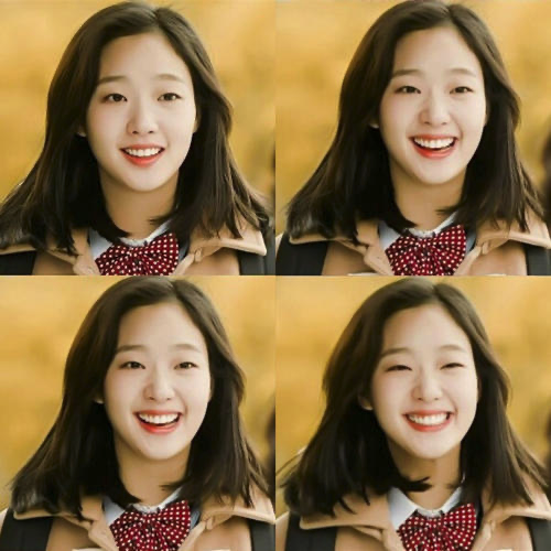 我们都知道拍照笑起来会更有感染力,而大笑则更适合不过了~表情要到位