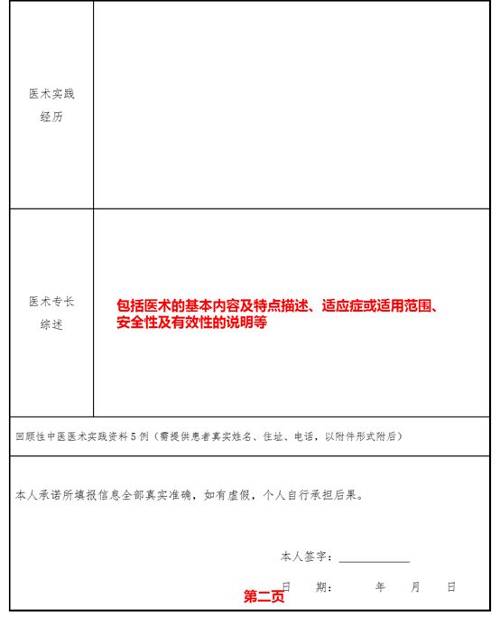 中医专长医师,中医专长医师申请表