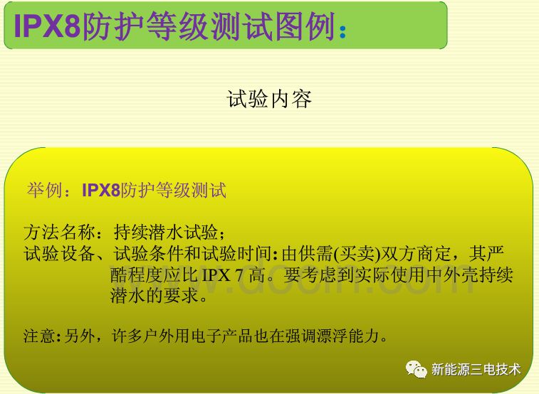 汽车电器设备IP防护等级（干货）的图26