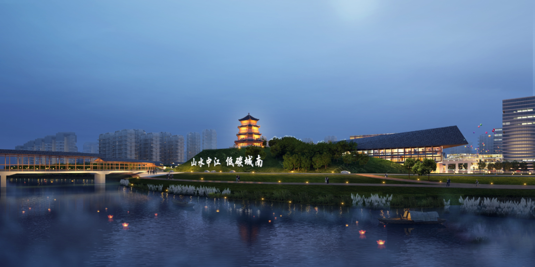 截止2030年中江城区人口将扩容至50万人,城南新区作为中江城市的重点