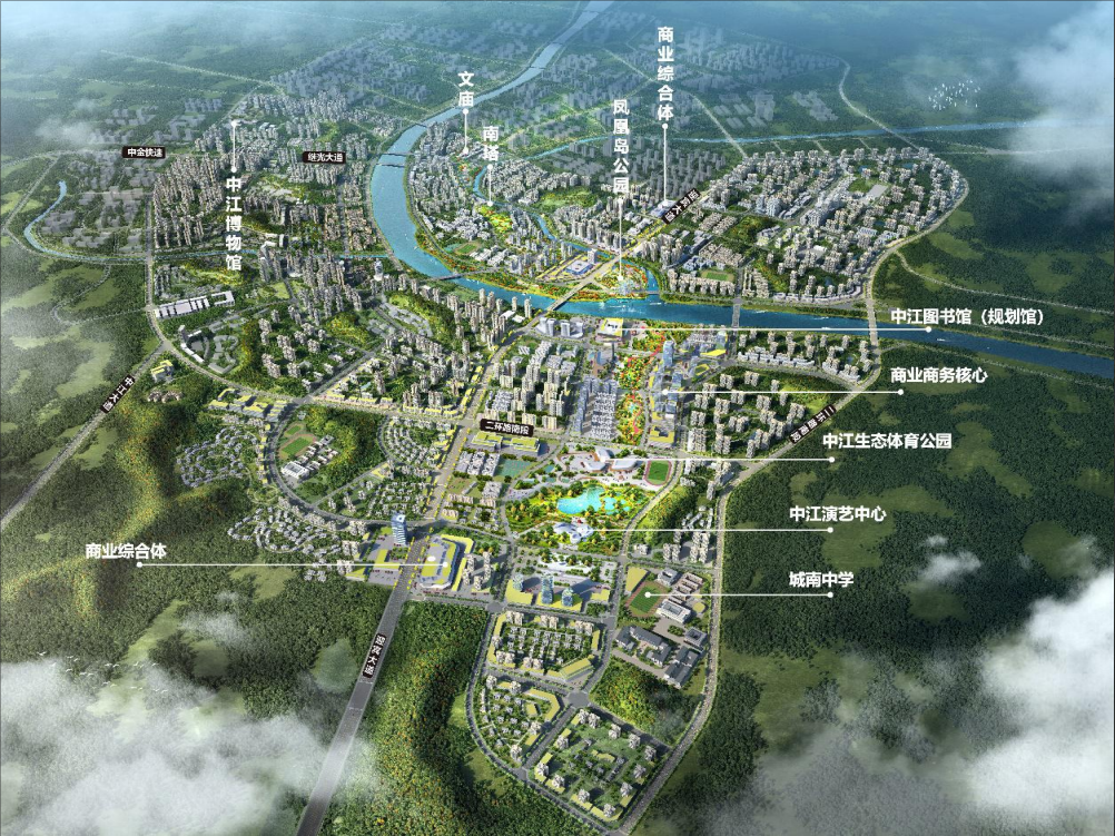 中江三环规划图片