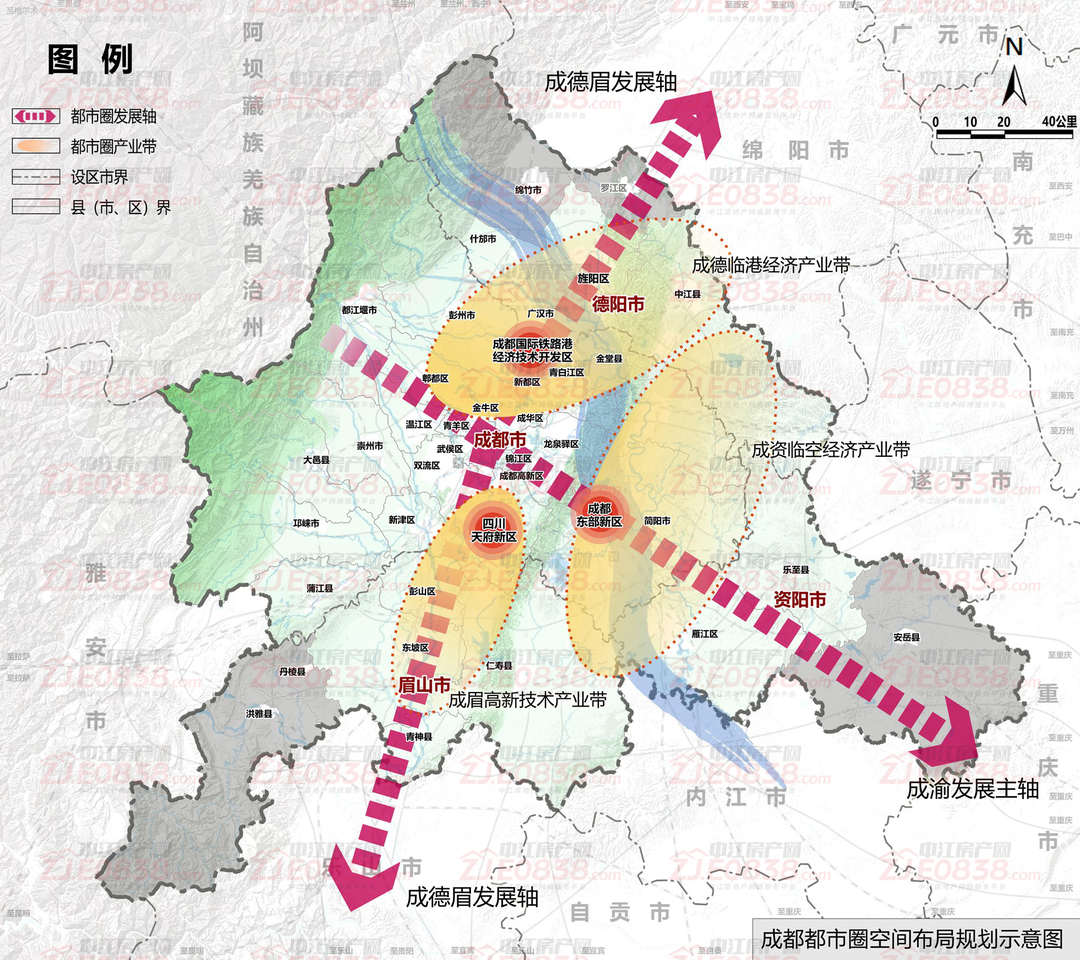 中江迎来新机会成都都市圈发展规划发布这些与中江有关