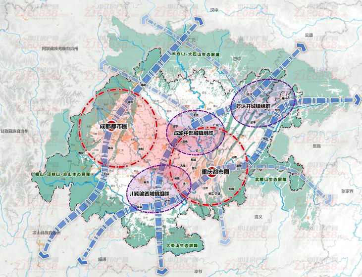 中江迎来新机会成都都市圈发展规划发布这些与中江有关