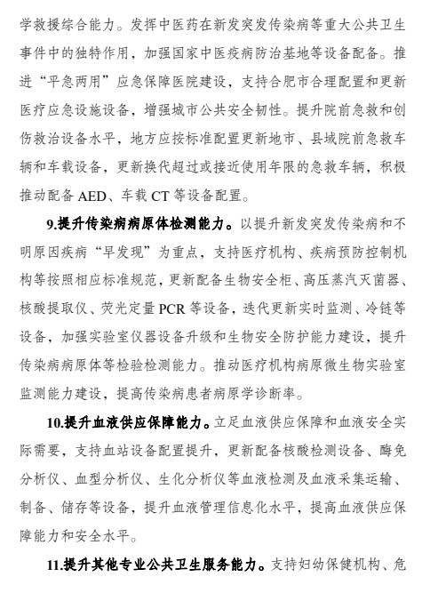 ​最新医疗设备升级方案出炉，这些设备迎来配置潮。