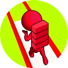 双人搭桥跑酷游戏