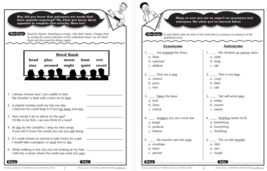 社群免费资源分享｜Reading Comprehension Skills and Strategies阅读技巧与词汇练习册~~