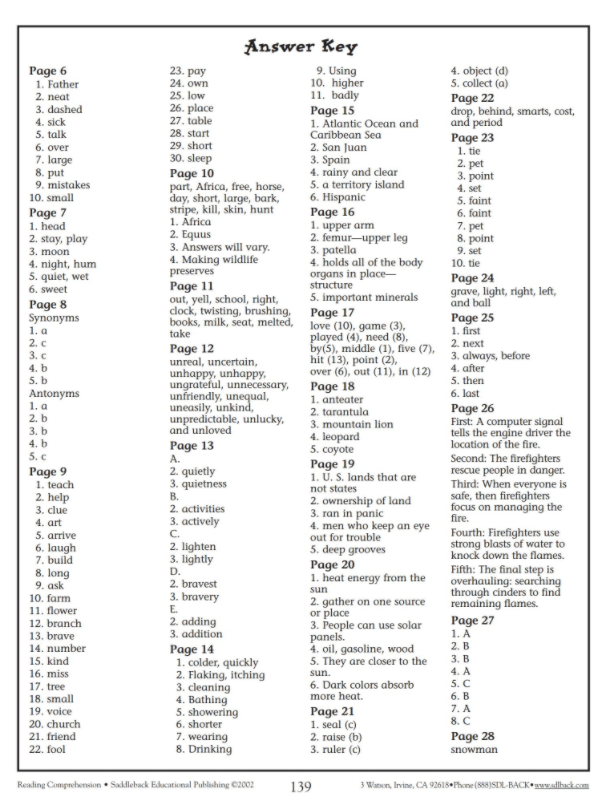 社群免费资源分享｜Reading Comprehension Skills and Strategies阅读技巧与词汇练习册~~