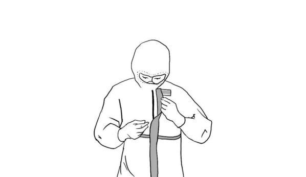 医用一次性帽子怎么戴抗疫一点通丨防护服穿脱有顺序，这些注意事项很重要！请转给你关心的他们_https://www.jmylbn.com_新闻资讯_第40张