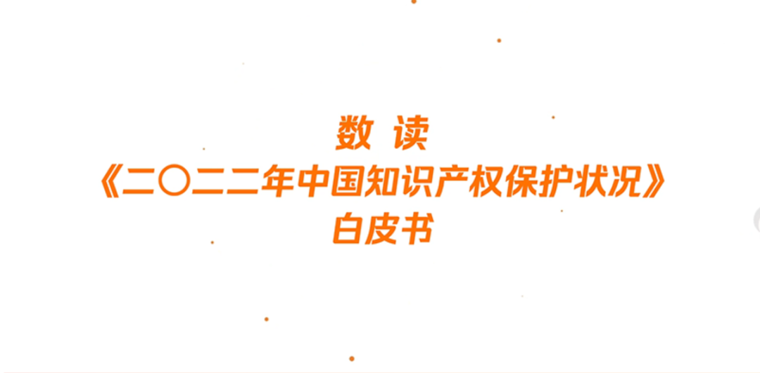 数读 2022年全年知识产权保护状况