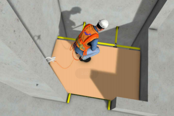 《建筑施工高处作业安全带系挂点推荐图集》的图53
