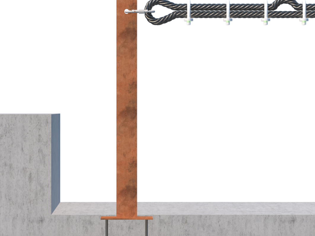 《建筑施工高处作业安全带系挂点推荐图集》的图43